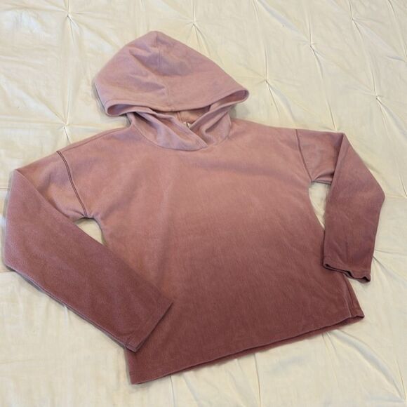 Lot of 2 Pink Girl's Pullover Sweater Hoodie Size L(10-12) & Medium - Picture 7 of 10